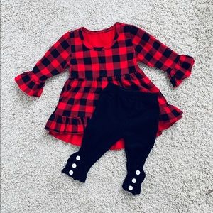 5 for $25 bundle // Buffalo Plaid 2-piece set